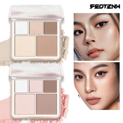 Feotznw Light and Shadow 3D Contusion High Disc Matte Comprehensive five-color Disc Profile and Nose shadow integrated