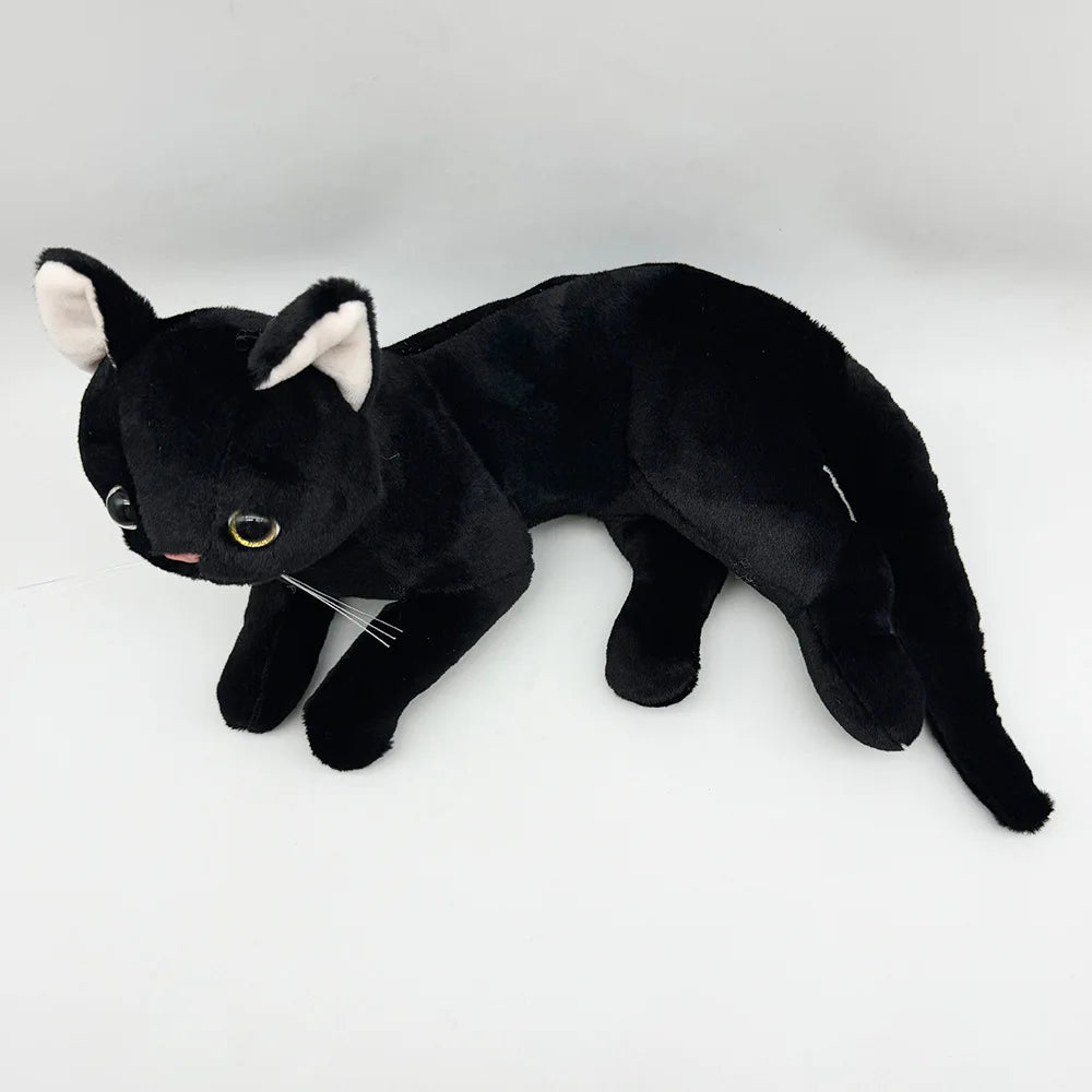Simulation cat doll party models kitten plush toys home furnishings simulation cat
