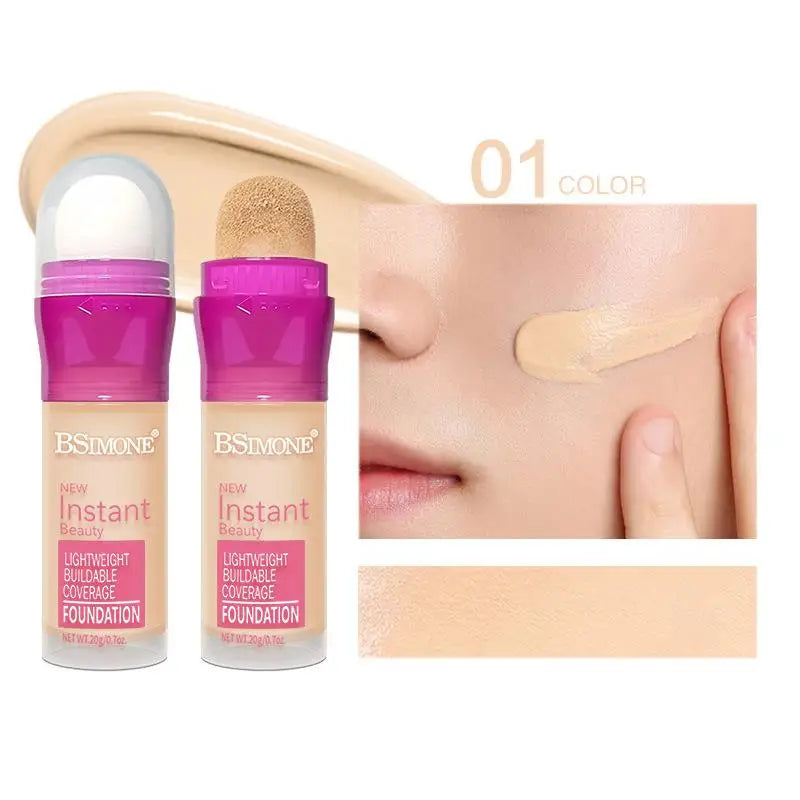 1Pc BSIMONE Matte Liquid Foundation Sponge Applicator – Oil-Control, Long-Lasting, Waterproof BB Cream For Brightening
