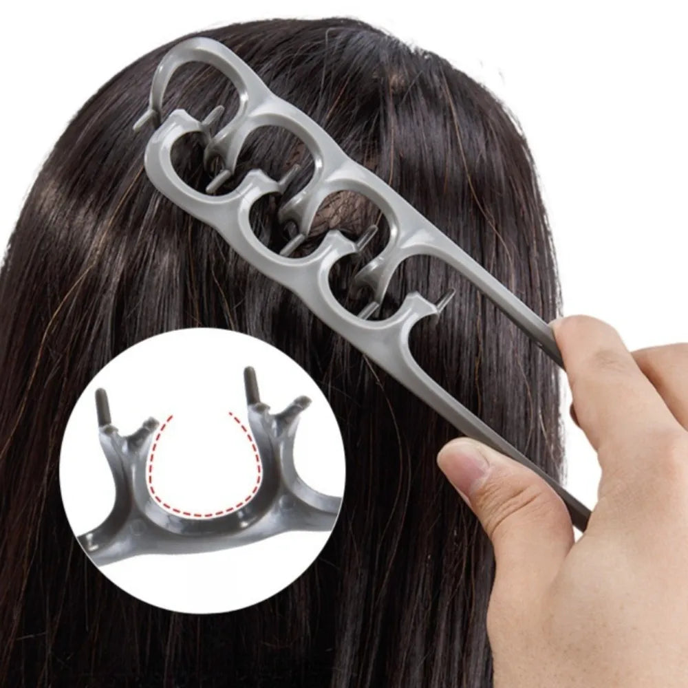 1PCS Fluffy Texture Styling Comb Fluffy Hair Root Clip Men's and Women's Styling Hair Seam Bangs Hair Comb Hairdressing Tool Set