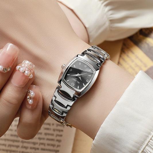 Elegant Women Watches Fashion Square Analog Quartz Watch For Ladies Wristwatch Clock Reloj Mujer（Without Box）