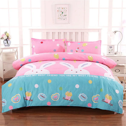 Multi-size Sheet Duvet Cover Pillowcase  Home Textile Bedding Single Piece Bedding Single Person Double Quilt Cover