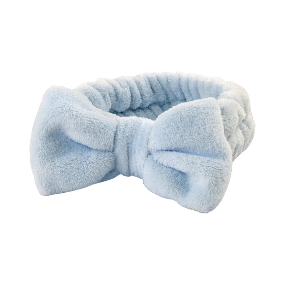 3Pcs Spa Headband Wristband for Washing Face Microfiber Makeup Towel Hair Bands Washband Scrunchies Absorbent Wrist Sweatband