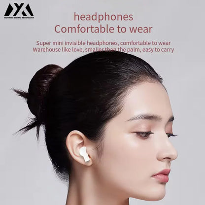 K520 - Wireless Bluetooth Headphones with Ultra Long Battery Life, Comes with Charging Case and Includes Microphone