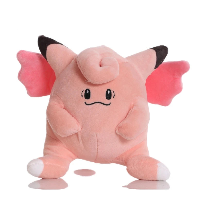 Pokemon Pink Series Plush Pikachu Cleffa Jigglypuff Mew Sylveon Chansey Stuffed Doll Kids Christmas Gifts Toys Hobbies