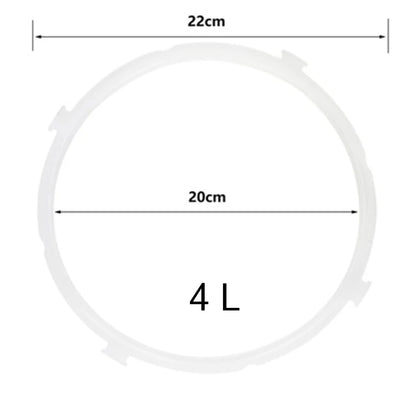 Practical 4L/5-6L Replacement Silicone Gasket Part Sealing Ring For Kitchen Electric Pressure Cooker Tools #252769