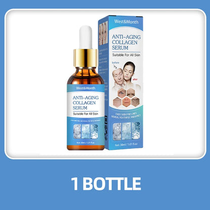 30ml Collagen Face Serum Skincare Moisturizing Soothing Nourishing Face Serum Pore Shrink Skin Care Facial Essence Liquid
