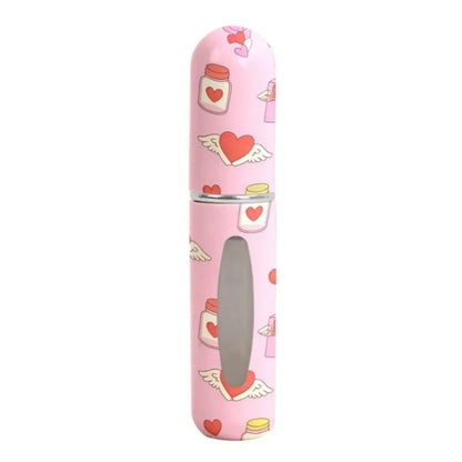 5ml Mini Perfume Bottle Essential Oil Alcohol Spray Atomizer Bottle Spray Rotating Bottle Refillable Empty Cosmetic Containers
