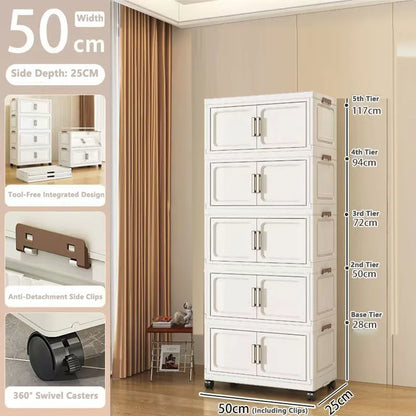 Storage Cabinet Installation Free Storage Cabinet Baby and Kidsren's Clothing Storage Box Snack Plastic Foldableing Storage Cabinet Folding Storage Cabinet Organizer