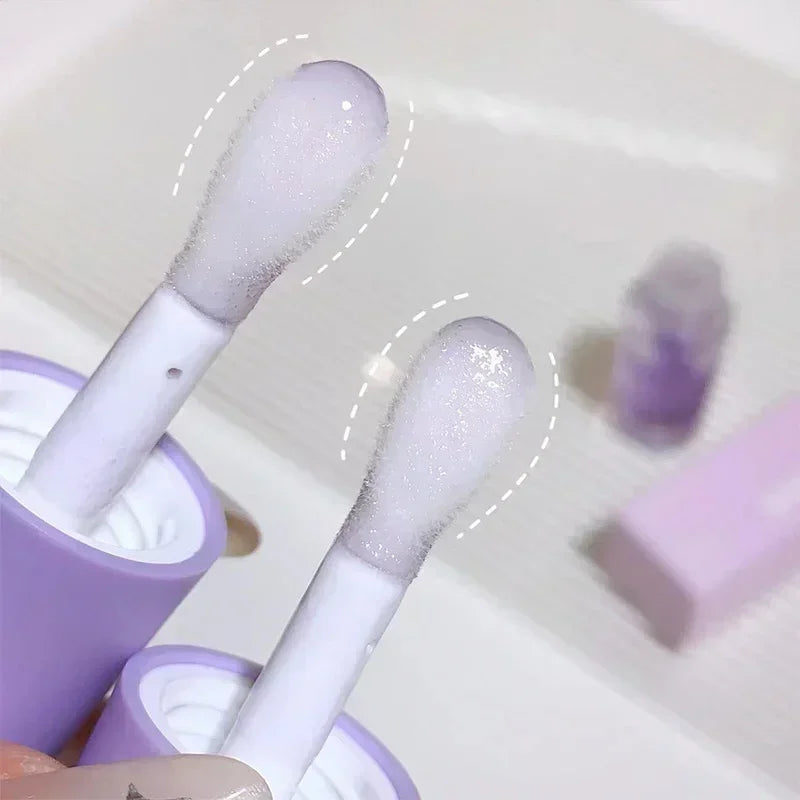 Make Up Korean Beauty Cosmetics Lip Ink Gloss Lips Moisturizer Jelly Lipstick Bright Oil Moisturizing Balm Big Lip Brush