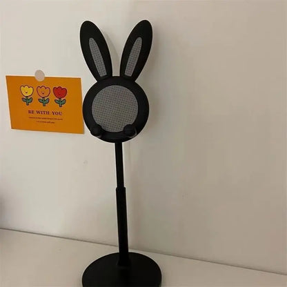 Cute Cartoon Bunny Phone Stand Desktop Cell Phone Stand For iPhone IPad Samsung Smartphone Adjustable Phone Holder Table Support