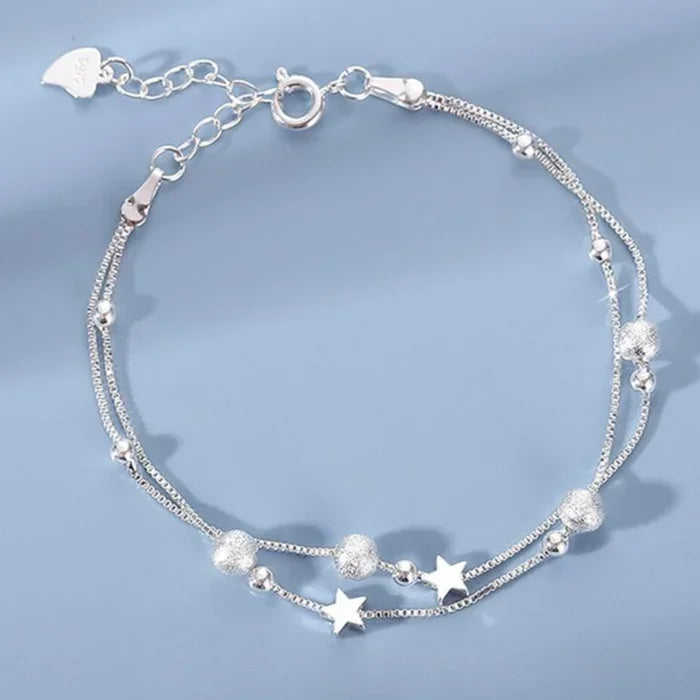 925 Sterling Silver 4MM Twisted Rope Bracelets for Women Men Fashion Minimalist Couple Chain Bracelet Unisex Party Jewelry Gifts