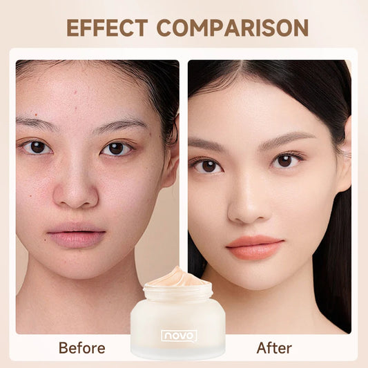 Moisturizing Matte Foundation & BB Cream,Full Coverage Concealer,Long Lasting,Oil Control,Waterproof,Non-Clumpy, Evens Skin Tone