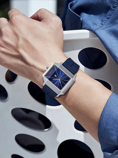 Simple men's watch new calendar quartz business fashionable wristwatch men's gift