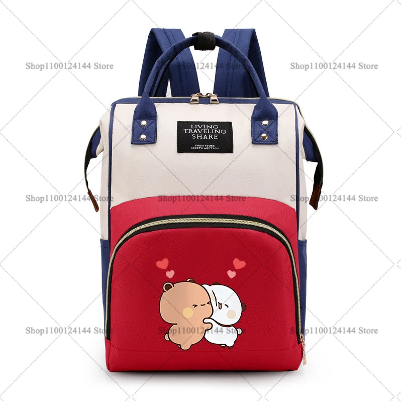 Bubu Dudu Backpack Bag Mummy Yier Bear Panda Bag Mom Baby Multi-function Waterproof Outdoor Travel Diaper Bags for Baby Care