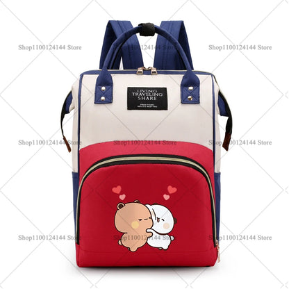 Bubu Dudu Backpack Bag Mummy Yier Bear Panda Bag Mom Baby Multi-function Waterproof Outdoor Travel Diaper Bags for Baby Care