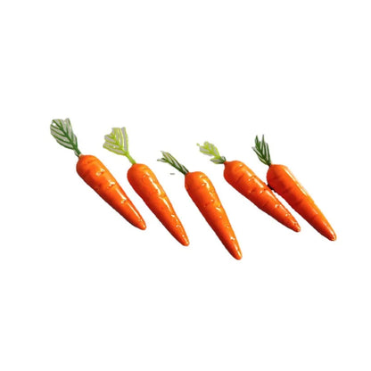 Easter Decoration Artificial Fake Carrots Artificial Carrots Lifelike Mini Carrots For Table Centerpieces Garden Display Home