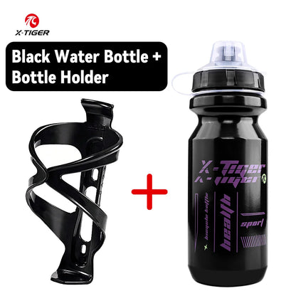 X-TIGER Cycling Water Bottle Mountain Road Bicycle Squeeze Cup 650ml Outdoor Sports Portable Bike Bottle Cycling Equipment