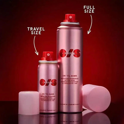 Delicate Matte Setting Spray Oil Control Waterproof Quick Fix Refreshing Long Lasting Face Beauty Cosmetic