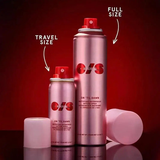 Delicate Matte Setting Spray Oil Control Waterproof Quick Fix Refreshing Long Lasting Face Beauty Cosmetic