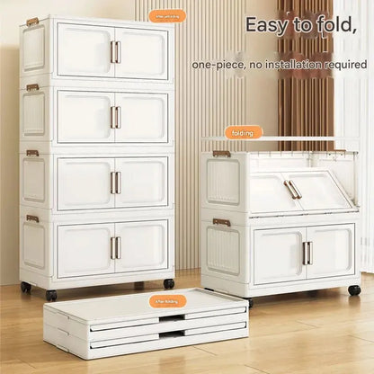 Storage Cabinet Installation Free Storage Cabinet Baby and Kidsren's Clothing Storage Box Snack Plastic Foldableing Storage Cabinet Folding Storage Cabinet Organizer