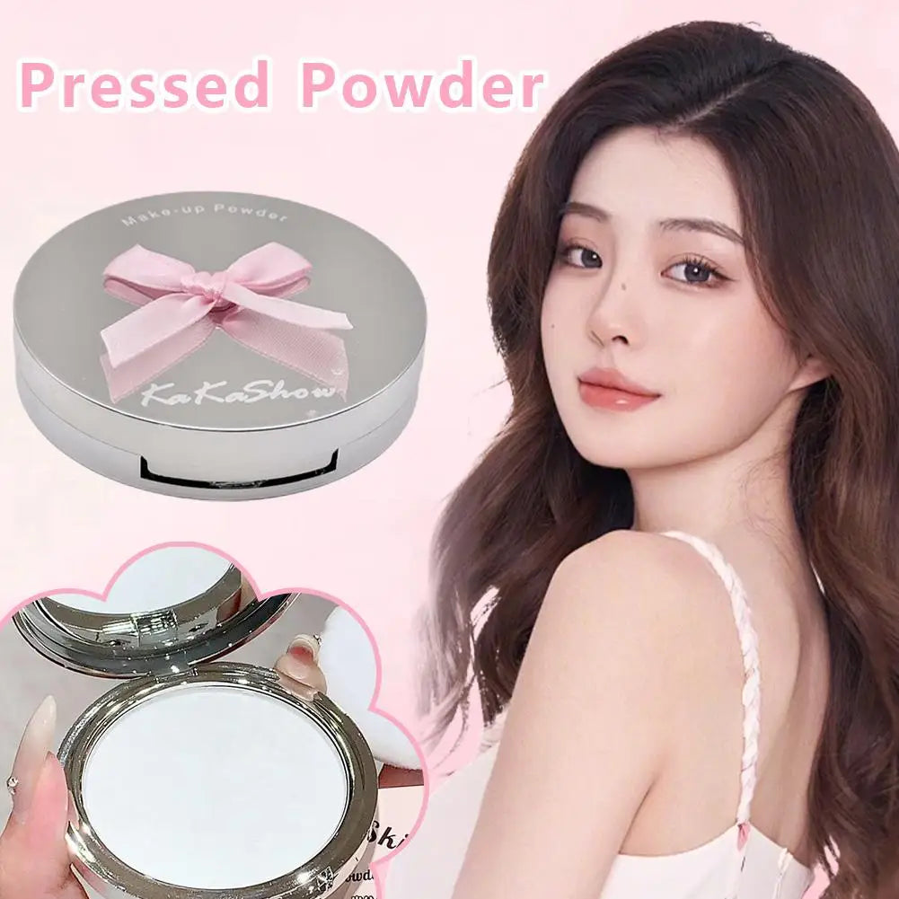 3 Color Natural Pink Loose Powder Oil Control Waterproof Mineral Face Pressed Makeup Powder Cosmetic Long Lasting Setting Powder