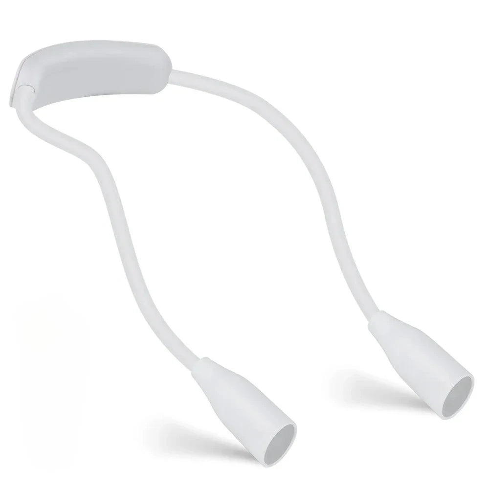 LED Reading Neck Light Book Lamp 360° Flexible Arm Reading Book Light Read Neck Lamp Study Reading Night Light Battery-powered