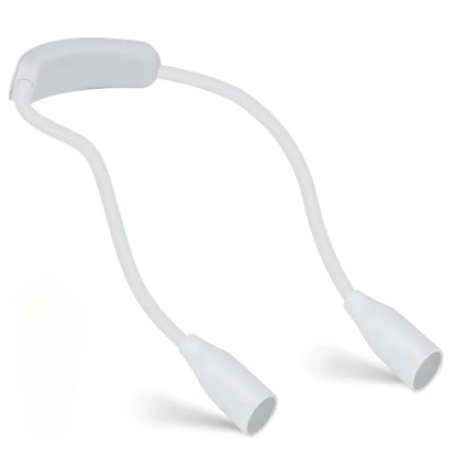 LED Reading Neck Light Book Lamp 360° Flexible Arm Reading Book Light Read Neck Lamp Study Reading Night Light Battery-powered