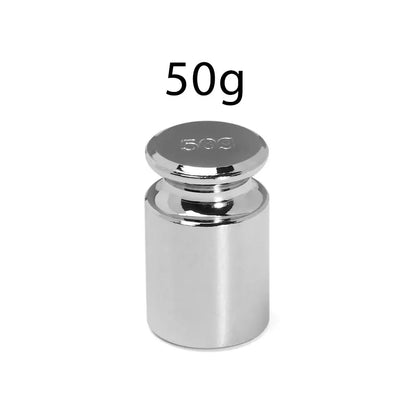 1/5pcs Accurate Calibration Chrome Plating Scale Weights 1g 2g 5g 10g 20g 50g 100g Grams Weighing Scales For Home Tool