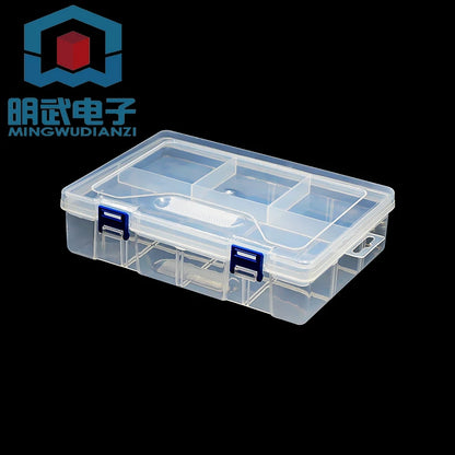 37 Sensor Kits 36 Grid Plastic Box RFID Plastic Box Component Box 10/15/36 Grid Empty Box