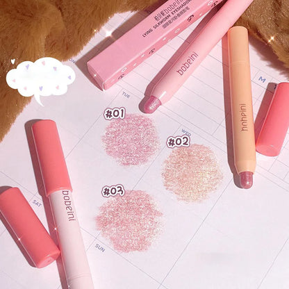 Teardrop Starry Sky Under-eye Shadow Pencil, Non-smudging Pearl Shimmer Contouring Eye Shadow Pencil, Highlighter Stick Makeup