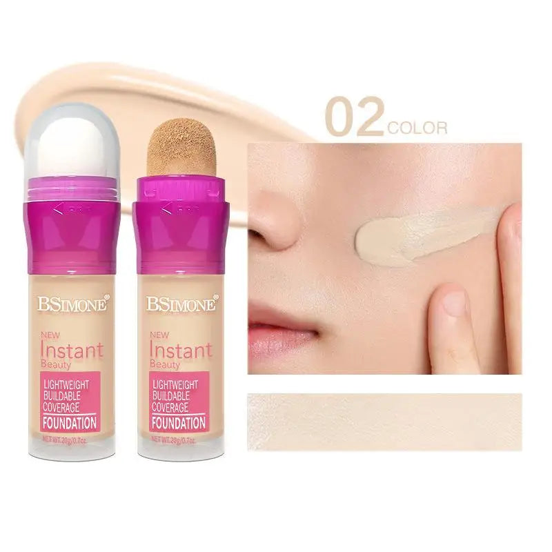 1Pc BSIMONE Matte Liquid Foundation Sponge Applicator – Oil-Control, Long-Lasting, Waterproof BB Cream For Brightening