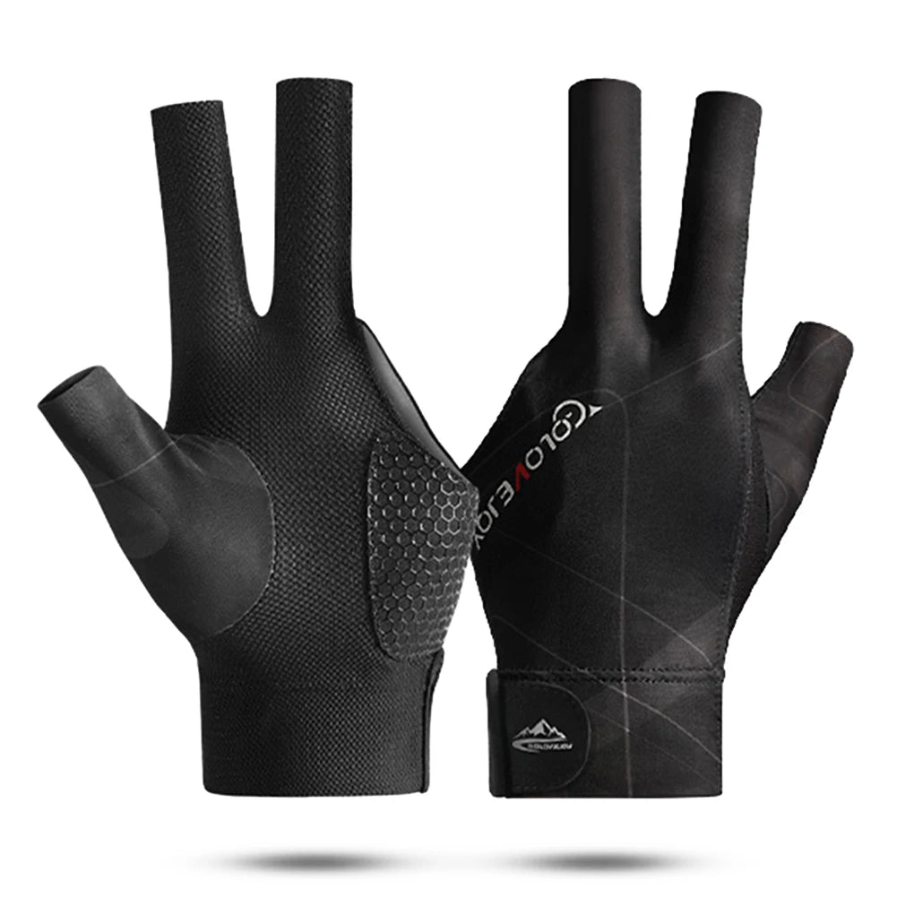 Wear-resistant Cue Sports Gloves Suitable for Snooker and Billiards Portable, Ideal for Amateur Training, Single Left-hand Glove