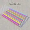 Office School 24colors Refills Markers Watercolor Gel Pen Replace Supplies Office Stationery Garden Outline Pen Replace 5ml