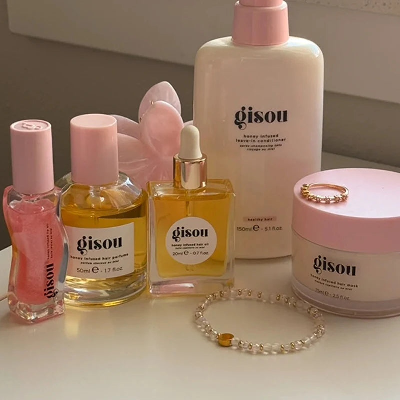 Gisou Watermelon Strawberry Essence Reduce Lip Line Gloss Easy To Carry Makeup Care Remove Dead Skin  Lip Oil Honey Nourish Hair