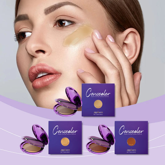 Soft Matte Cream Concealer Full Coverage Blemishes Wrinkles Tattoos Flawless Lasting Waterproof Sweatproof Cushion Foundation ﻿