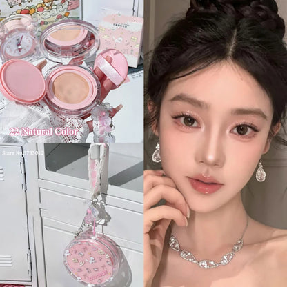Cute Cat Cushion Cream Foundation Hydrating High Coverage Oil Control Concealer Non-Fading BB Cream Makeup Base Cosmetic