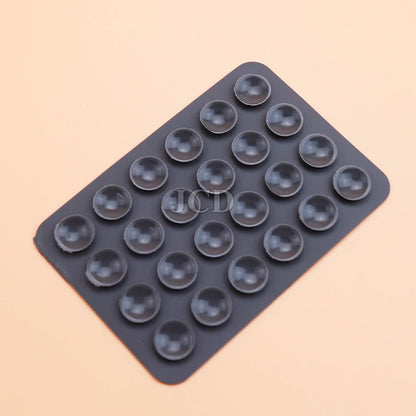 Silicone Suction Pad Back Sticker Suction Cup Phone Holder Silicone Cup Mat Smartphone Wall Stand Fixed For Glass Ceramic Tiles