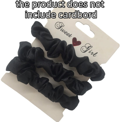 100/60/30/3/6pcs Multi Color Set Fashion Women's Small Intestine Hair ties Release scrunchies headwear scrunchy Accessories