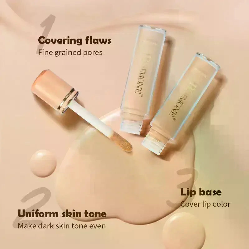 BSIMONE Face Liquid Foundation Base Full Coverage Oil-Control Long Wear Smooth Lightweight Natural Cover Waterproof Matte