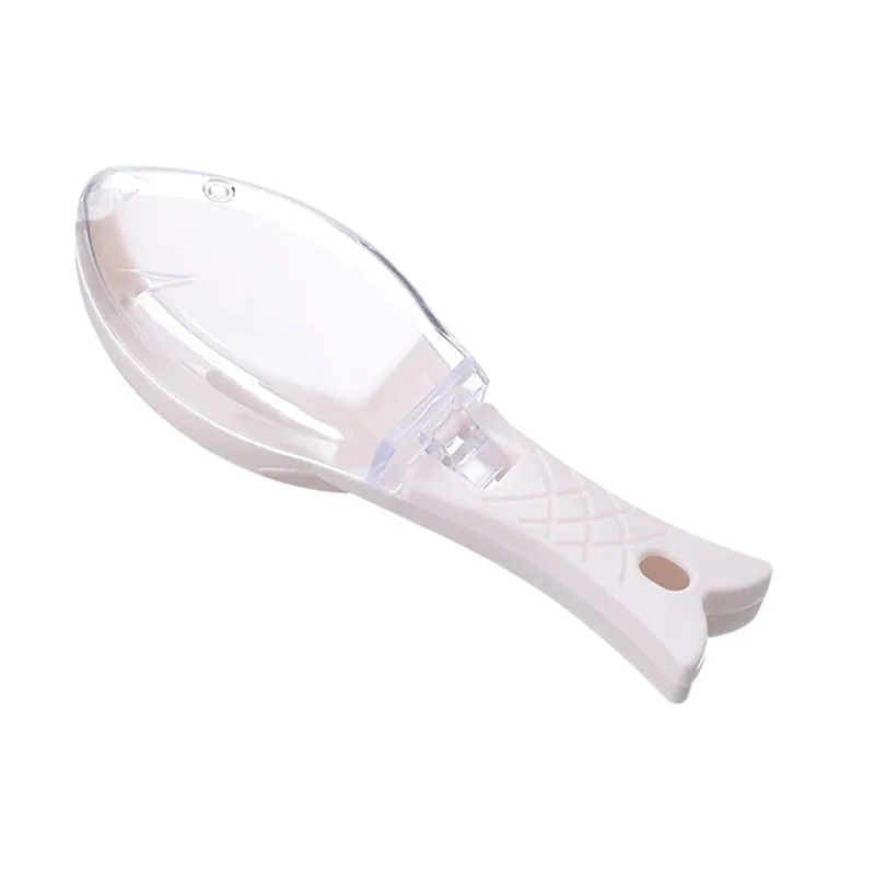 Fish Scales Graters Scraper Fish Cleaning Tool Scraping Scales Device with Cover Home Kitchen Cooking Fish Tool Kitchen Tools