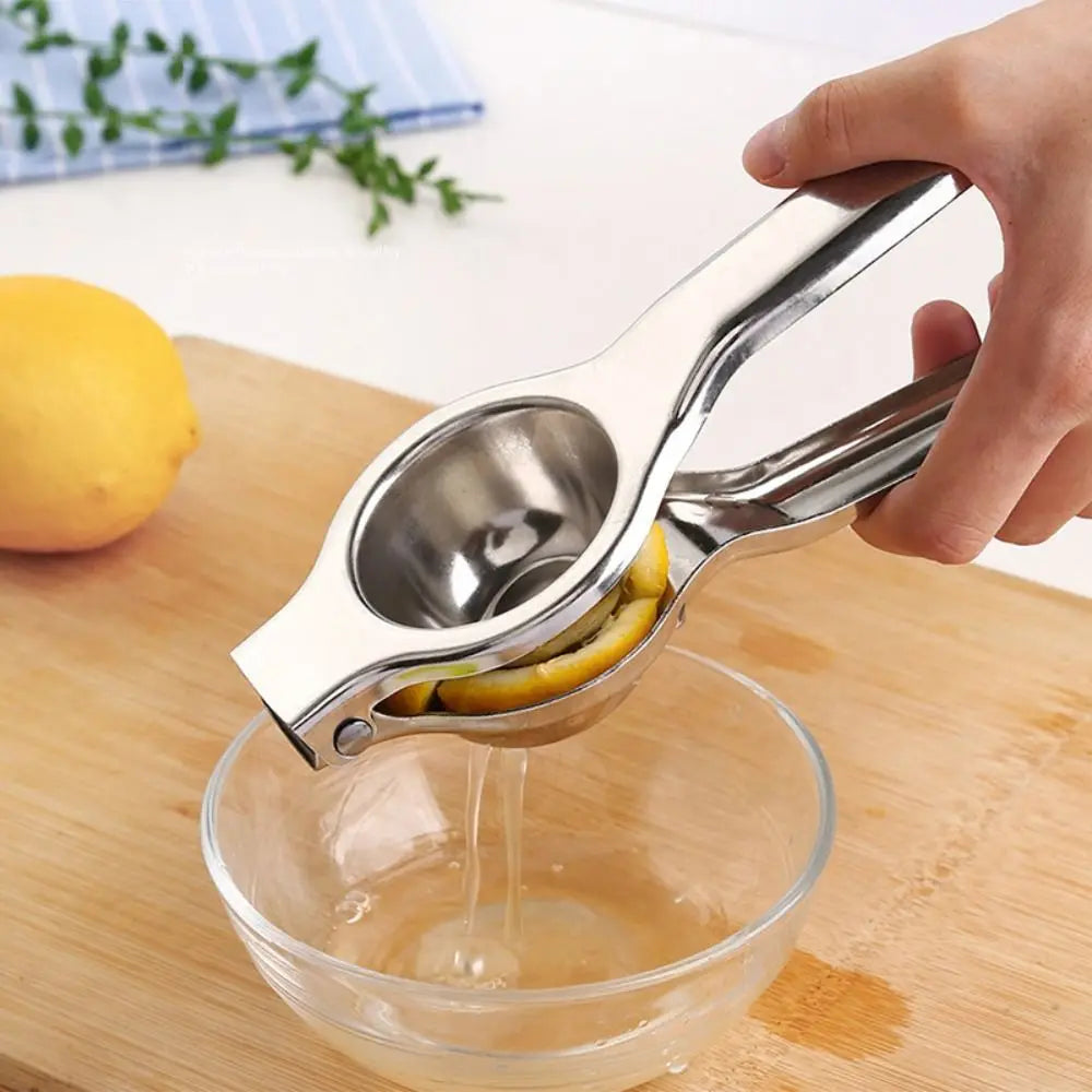 1pcs Lemon Squeezers Juicer Manual Press Stainless Steel Lime Citrus Fruit Extractor Kitchen Tools