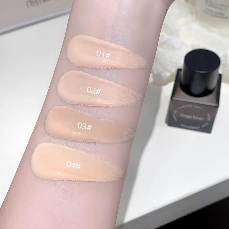 Gege Bear Clear Flawless Foundation, Natural, Hydrating, Long-Lasting, Coverage for Dry and Oily Skin Types to Even Skin Tone
