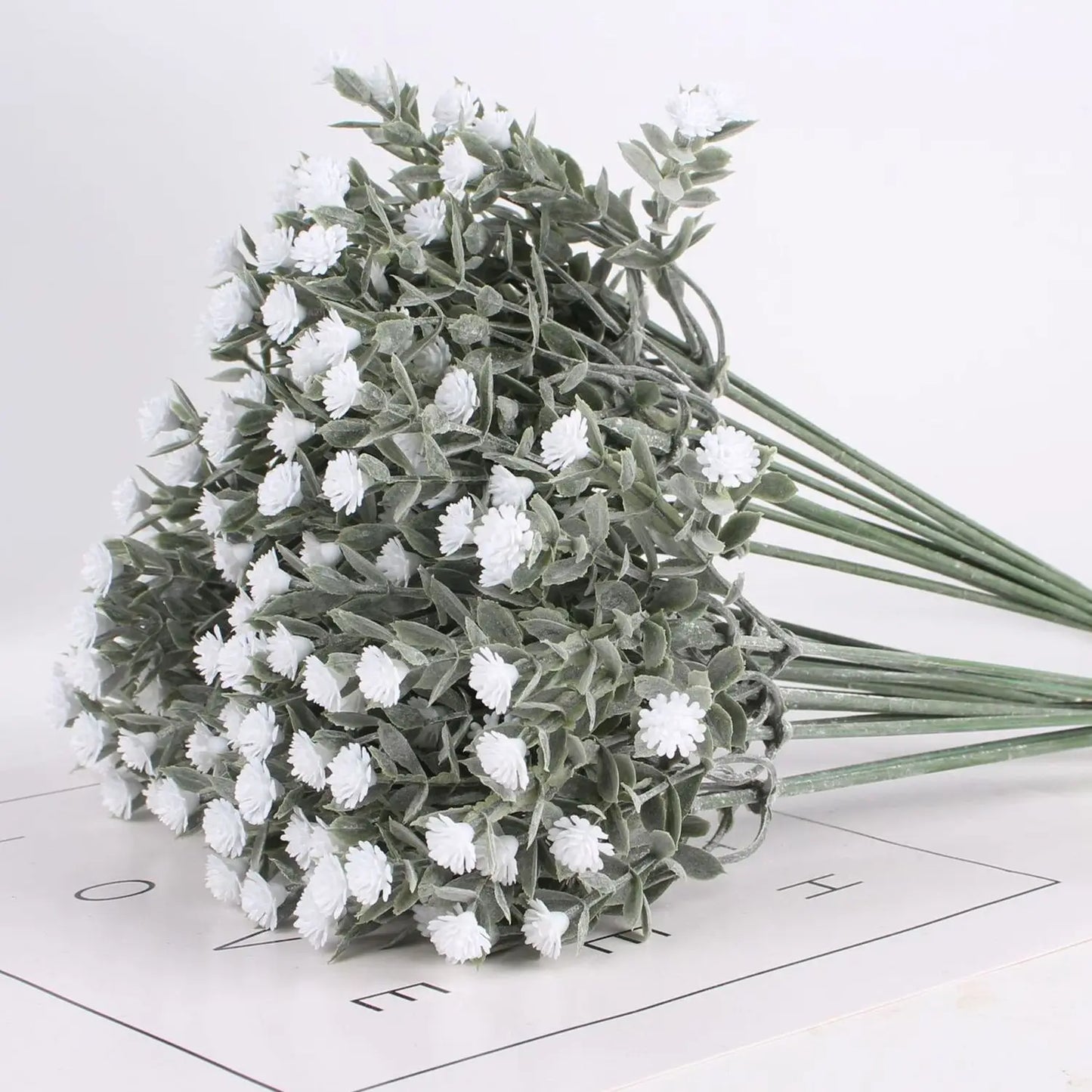 Arrangement Wedding Bouquet Floral Babysbreath Gypsophila Fake Flowers Artificial Flowers