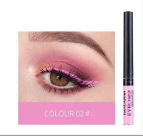 1PC New White Eyeliner Makeup Lasting Smooth Easy To Wear Eyes Brightener Waterproof Fashion Eyes Liner Pencils Eye Makeup Tools