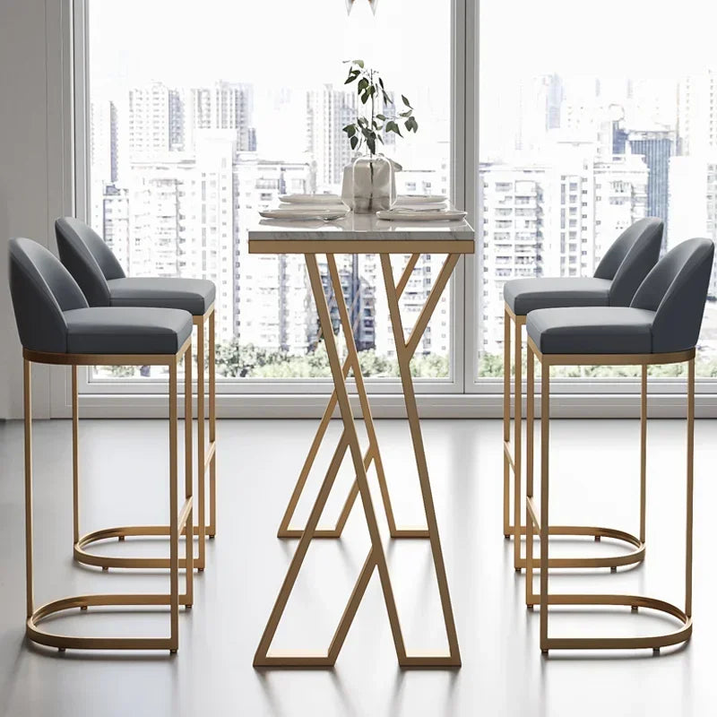 Kitchen High Designer Wall Table Italian Counter Bar Dinning Drinks Home Restaurant Mesa Alta De Bar Cocina Tables Furniture