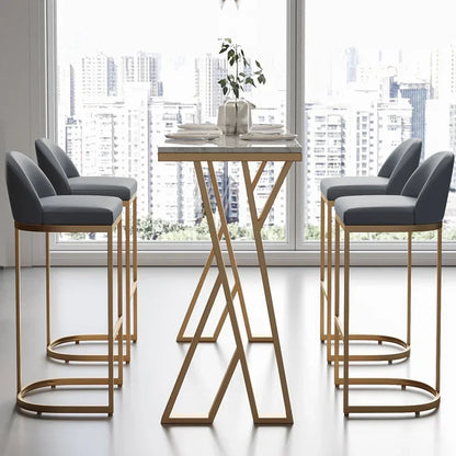 Kitchen High Designer Wall Table Italian Counter Bar Dinning Drinks Home Restaurant Mesa Alta De Bar Cocina Tables Furniture