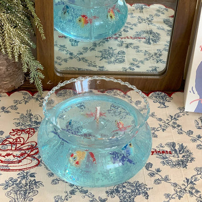 [Bubble Fish Tank] Niche Premium Atmosphere Goldfish Scented Candles Home Bedroom Birthday Gift