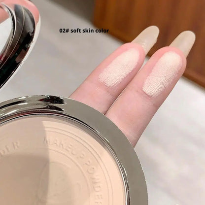 3 Color Natural Pink Loose Powder Oil Control Waterproof Mineral Face Pressed Makeup Powder Cosmetic Long Lasting Setting Powder