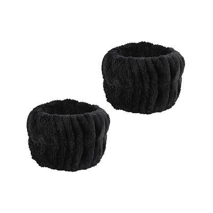 3Pcs Spa Headband Wristband for Washing Face Microfiber Makeup Towel Hair Bands Washband Scrunchies Absorbent Wrist Sweatband